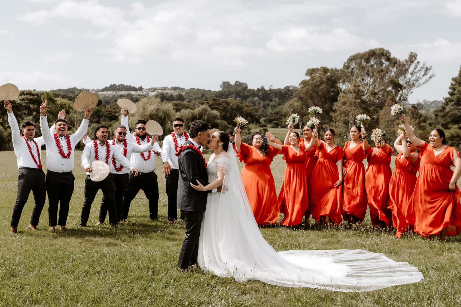 Blissful Church Wedding in Auckland